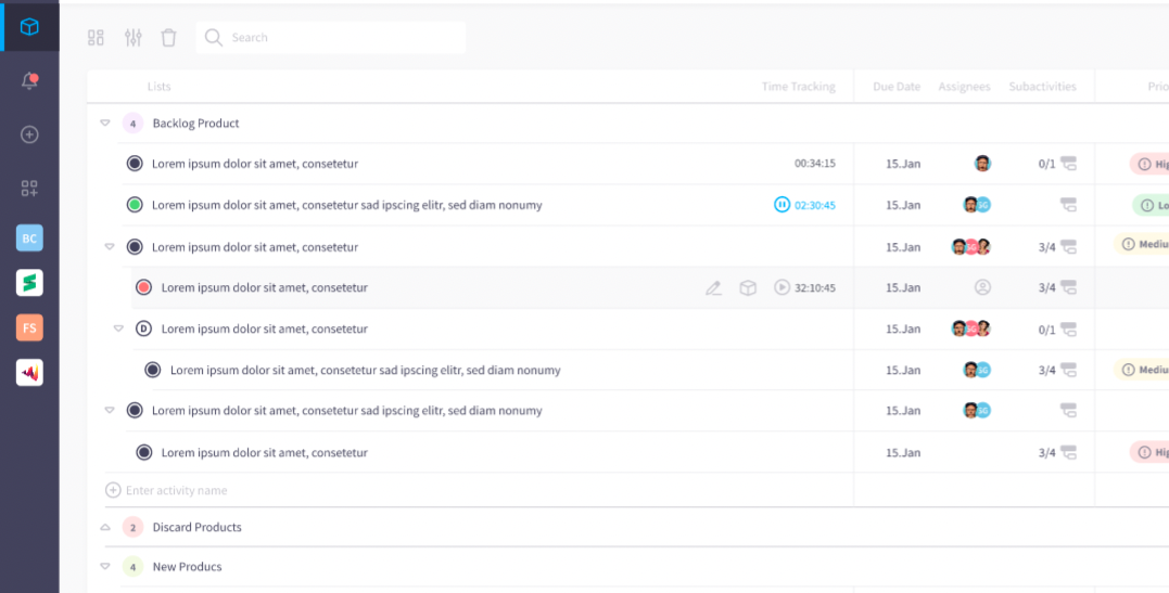 new design for myview